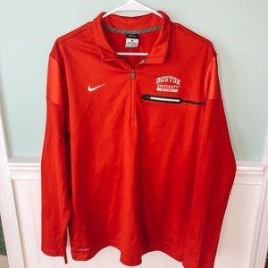 boston university hockey quarter zip
